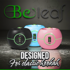 Chicha électrique de voyage mini de luxe avec LED, bol en acrylique miroir givré, <span class=keywords><strong>Beleaf</strong></span> Factory, vente en gros, rechargeable, coffret cadeau - Product Image 5