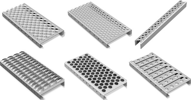 11GA Walkway Galvanized Steel Zinc Coated Perforated Grip Strut grating