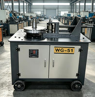 Machine à cintrer les barres en laiton/cuivre 4-40 mm à prix abordable, 2,2 kW, formage automatique des extrémités, cintrage à 360°, garantie 1 an, fabriquée en Chine, moteur inclus