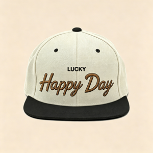 Casquette de baseball personnalisée à visière plate pour hommes et femmes, brodée, réglable, pour l'extérieur - Product Image 3