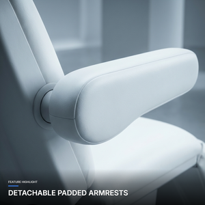 Fauteuil <span class=keywords><strong>de</strong></span> beauté électrique à 2 moteurs, lit <span class=keywords><strong>de</strong></span> beauté, fauteuil inclinable, base dorée, <span class=keywords><strong>table</strong></span> <span class=keywords><strong>de</strong></span> <span class=keywords><strong>massage</strong></span> et lit avec commande au pied - Product Image 6