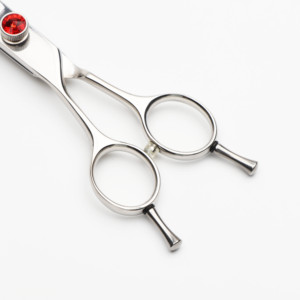 Chất Lượng Cao Chuyên Nghiệp Hand Made 7 Inch Thuận Tay Trái Vật Nuôi Grooming Kéo Set Cong - Product Image 6