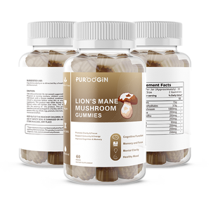 OEM Halal Organic Gluten-Free Low-Sugar Vegan <b>Cordyceps</b> Reishi Mushroom <b>Gummies</b> for Adults & Men-Muscle Growth Support - Product Image 3