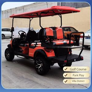 6 voiturette de golf touristique région pittoresque hôtels réception véhicule de patrouille à quatre roues hors route visite véhicule touristique électrique - Product Image 3