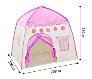 Лидер продаж, садовая принцесса, Детская игровая палатка, розовый домик, Игровая палатка для использования в помещении или на улице