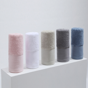 Good Quality Colorful <strong>Wash</strong> Cloth Towels Absorbent <strong>Hand</strong> Bath Towel <strong>Set</strong> 100% Pure Cotton Face Towel - Product Image 3