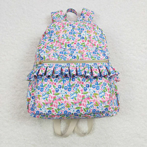 Wholesale RTS Backpack School Bags Waterproof Backpack Kid Girls Cute Print Ruffle School Bag Bookbags Factory Direct Sales - Product Image 2