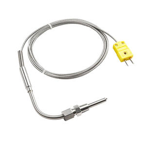 Capteur Focusens personnalisé K J T E type EGT 1200 C sonde thermocouple mise à la terre à fil rouge et jaune pour appareils ménagers - Product Image 2