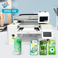 Impresora UV Plana de Alta Precisión 3050, Máquina UV LED con Posicionamiento Visual para Impresión en Tazas, Teléfonos, Vidrio y Tableros