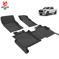 Tapis de voiture 3D en TPE tout temps, durable et de qualité supérieure pour GWM Cannon PHEV RHD 2025, tapis à fond profond