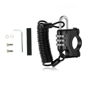 YH3271 vélo électrique moto mise à niveau trois mot de passe casque serrure voiture électrique antivol étanche <span class=keywords><strong>crochet</strong></span> fixe - Product Image 2