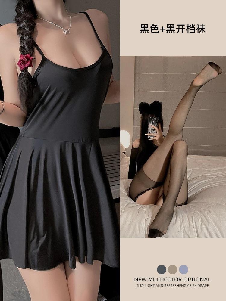 Black + Black Open Socks