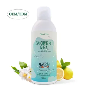 Personnalisé en Chine gel douche odm homme femmes échantillon gratuit mousse corps bain lavage lotions bain crème en gros oem fabricant de gels douche