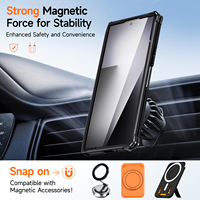 Funda Protectora de Alta Gama para Teléfono Móvil Samsung Galaxy Z Fold 8, con Soporte, Anti-caídas, de Lujo
