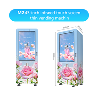 Distributeur automatique intelligent Yunyin avec paiement par carte de crédit et code QR, WiFi, refroidissement par compresseur, capacité de 90 à 210 pièces, pour usage en centre commercial