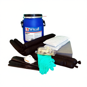 Ttake Universal Spill <b>Kit</b> For Cylindrical Containers With Absorbent Pads And Gloves - Product Image 2