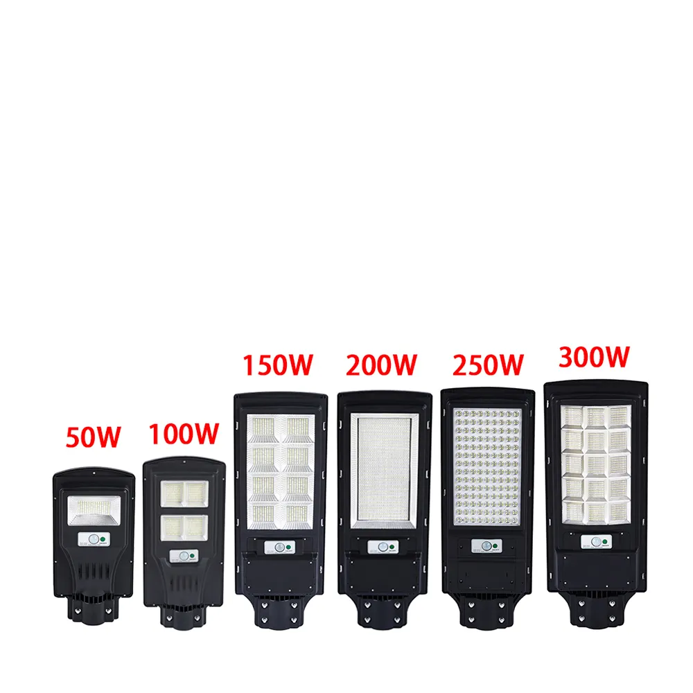 Lampes solaires rue extérieure 120w intelligent 60w tout en un 70w 2000 watt lampadaires solaires muraux lumineux ip65 led 300 600 2000 w