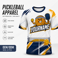 Ropa Deportiva Personalizada Profesional para Pickleball, Camisetas de Equipo que Absorben la Humedad, Fabricante Mayorista