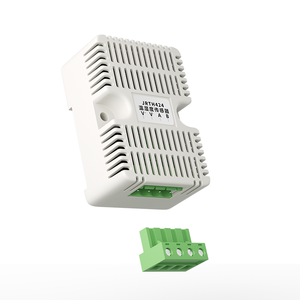 جهاز استشعار درجة الحرارة والرطوبة للتركيب على قضبان DIN مع واجهة RS485 وبروتوكول Modbus-RTU، جهاز إرسال وتحكم صناعي في درجة الحرارة والرطوبة - Product Image 1