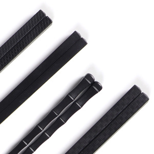 Nhà Máy Giá Tái Sử Dụng Bền Bộ Đồ Ăn Nhà Bếp Sushi Đũa Non-Slip Trung Quốc Đũa Nhựa Hợp Kim Đũa - Product Image 3