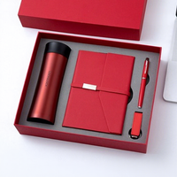 Ensemble de tasses isothermes, carnet A5, clé USB, papier haut de gamme, impression UV, cadeau d'affaires, logo personnalisé, multi-occasions
