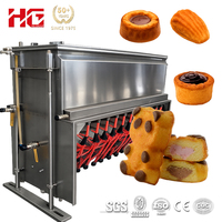 Ligne de production de gâteaux moulés 3D automatique HG, équipement de traitement de gâteaux moulés de qualité alimentaire, conception hygiénique