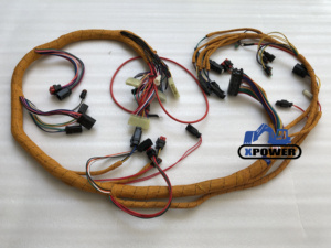 Xpower 259-5138 2595138 E320D E323D Chassis Wiring <b>Harness</b> (<b>Black</b>) for Crawler Excavator Construction Machinery Parts - Product Image 3