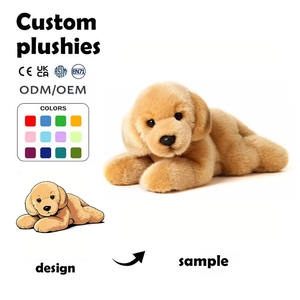 Juguete <span class=keywords><strong>de</strong></span> Peluche Personalizado CPC EN71, <span class=keywords><strong>Perro</strong></span> <span class=keywords><strong>Labrador</strong></span> <span class=keywords><strong>de</strong></span> Peluche Suave, <span class=keywords><strong>Cachorro</strong></span> <span class=keywords><strong>de</strong></span> Simulación Realista para Regalo - Product Image 1