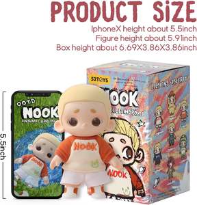 Figurine articulée en vinyle et peluche de 5,91 pouces, boîte mystère, jouet de collection pour la décoration intérieure et les cadeaux - Product Image 3