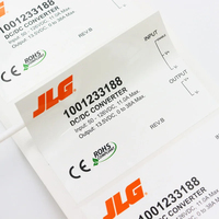 Produit électronique personnalisé en usine PVC autocollant PET étiquette de câble ignifuge pour la sécurité prévention des incendies autocollants de batterie