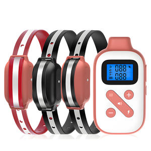 थोक रिमोट कंट्रोल इलेक्ट्रिक कुत्ता प्रशिक्षण कॉलर वाटरप्रूफ चार्जिंग सदमे छाल नियंत्रण उपकरण पालतू प्रशिक्षण आपूर्ति के लिए - Product Image 1