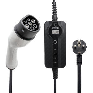 Kabel pengisi daya EU, colokan EU, dapat disesuaikan, layar LED 8A/16A, kabel pengisian daya tipe 2 1 fase EV dengan colokan pengisian EU untuk kendaraan listrik - Product Image 2