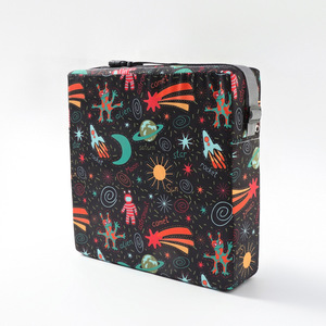 Asiento elevador para niños pequeños para mesa de comedor, impermeable, plegable, ecológico, multiusos, cambiador de bebé, cojín de esponja extraíble - Product Image 4