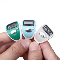 Mini compteur électronique lumineux pour doigt, compteur portable électronique adapté à la prière musulmane