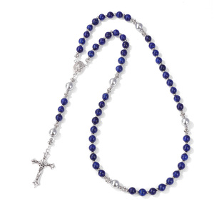 Braccialetto di Alta Qualità con Perline in Pietra Naturale, Gioiello di Tendenza con Cristalli Curativi, Regalo <span class=keywords><strong>per</strong></span> <span class=keywords><strong>Preghiera</strong></span> e Commemorazione - Product Image 4