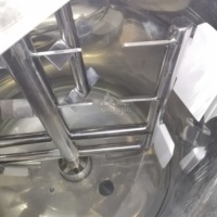 100L petite capacité savon liquide shampooing émulsifiant réservoir de mélange cire visqueuse chemisé chauffage homogénéisateur agitateur mélangeur Machine