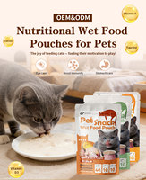 Aliments humides pour animaux de compagnie 85g 90g, sachets de friandises pour chats, nourriture à base de viande pour animaux de compagnie, très demandés