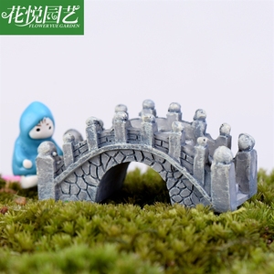 Ornements de micro-paysage en résine de style cour Matériaux décoratifs pour petits ponts dans les ornements de <span class=keywords><strong>jardin</strong></span> de la région de Jiangnan - Product Image 3