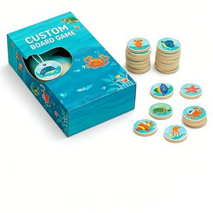 Personalized Factory Custom Printed Paper Board Game OEM Educational Cognitive Table Game Portable Wholesale for Travel - Product Image 6