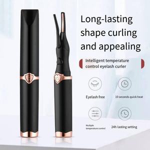 Recourbe-cils chauffant électrique rechargeable USB pour maquillage longue tenue, marque privée - Product Image 2