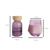 Bougie parfumée en cire de soja, diffuseur d'huiles essentielles sans eau, diffuseurs d'arômes, décoration intérieure, commandes en gros, cadeaux de Noël, cadeaux de mariage