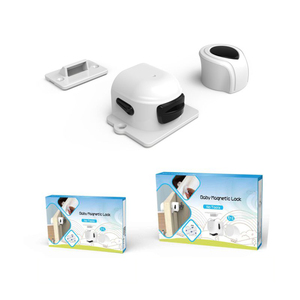 PRODIGY <b>Magnetic</b> <b>Child</b> <b>Lock</b> Baby Safety Cabinet/Drawer <b>Lock</b> with Plastic Material and Quick Install for Cabinet Doors - Product Image 4