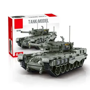 새로운 디자인 탱크 모델 빌딩 블록 장난감 조립 벽돌 세트 어린이 DIY 교육 장난감 빌드 블록 장난감 자동차