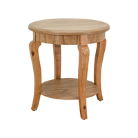 Table basse moderne multifonctionnelle en bois avec plateau en verre et pieds en métal, construction en bois massif