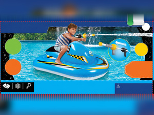 Planche de surf gonflable en PVC sur mesure, fabrication professionnelle, solutions entièrement personnalisées, planche de kickboard pour installations sportives aquatiques en plein air - Product Image 5