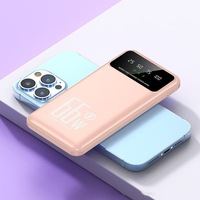 Batería Externa Portátil K70 de 22.5w, 10000mAh y 20000mAh, Carga Rápida para Teléfono Móvil, Cargador Portátil