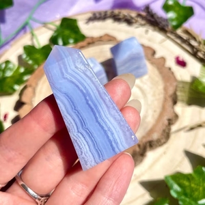 Torre di Agata Blu all'Ingrosso, Cristallo Feng Shui, Decorazione per la Casa alla Moda, Idea Regalo Unica - Product Image 4