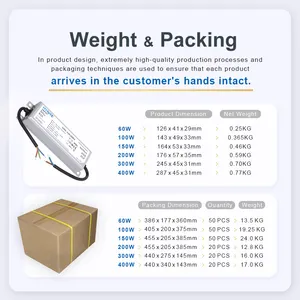 LED Driver 300W 400W Transformer 12V/24V Waterproof Constant Voltage 220v LED Power Supply