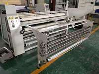 1.8m rouleau à rouleau rotatif transfert de chaleur presse Machine rouleau chauffage Machine pour vêtements tissu couverture tapis