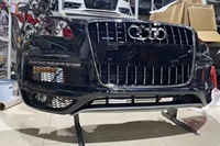 Ensemble de pare-chocs avant Audi Q7 2014 d'occasion avec phares gauche et droit en plastique